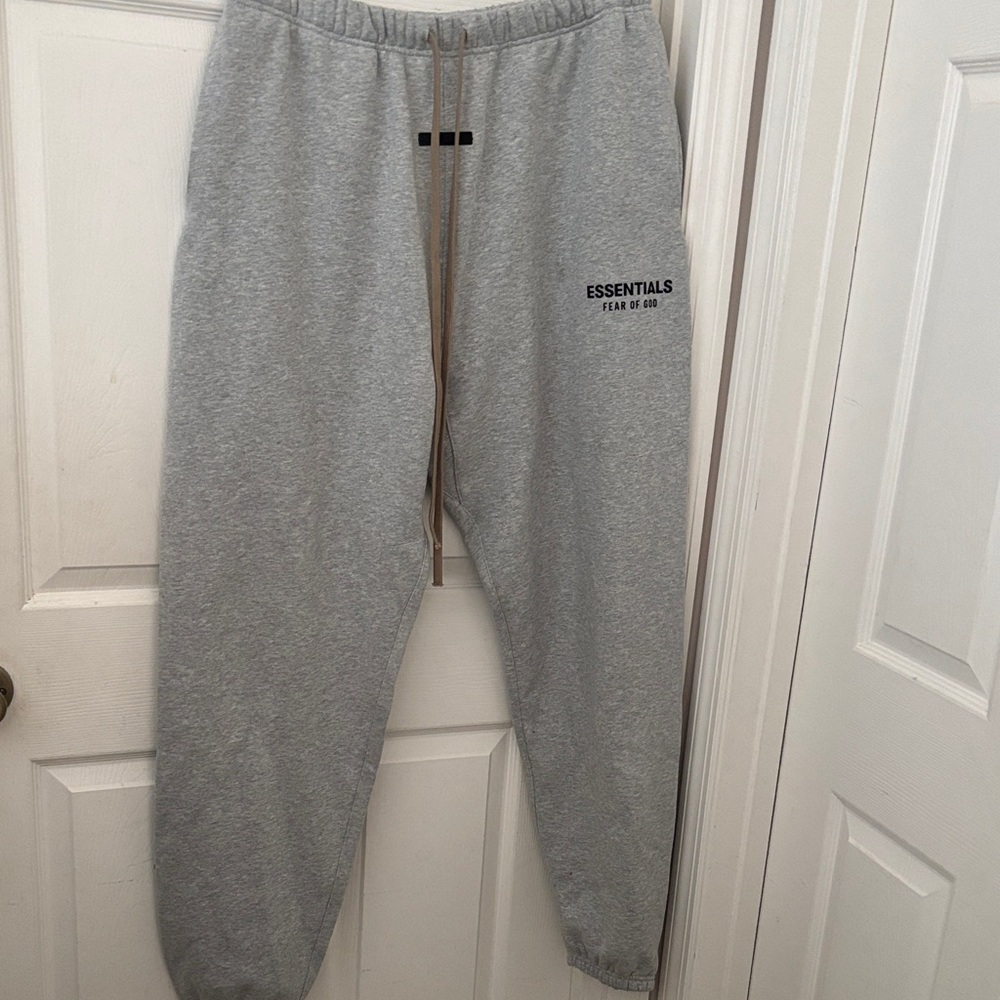 Essentials Gray Sweatpants for Men